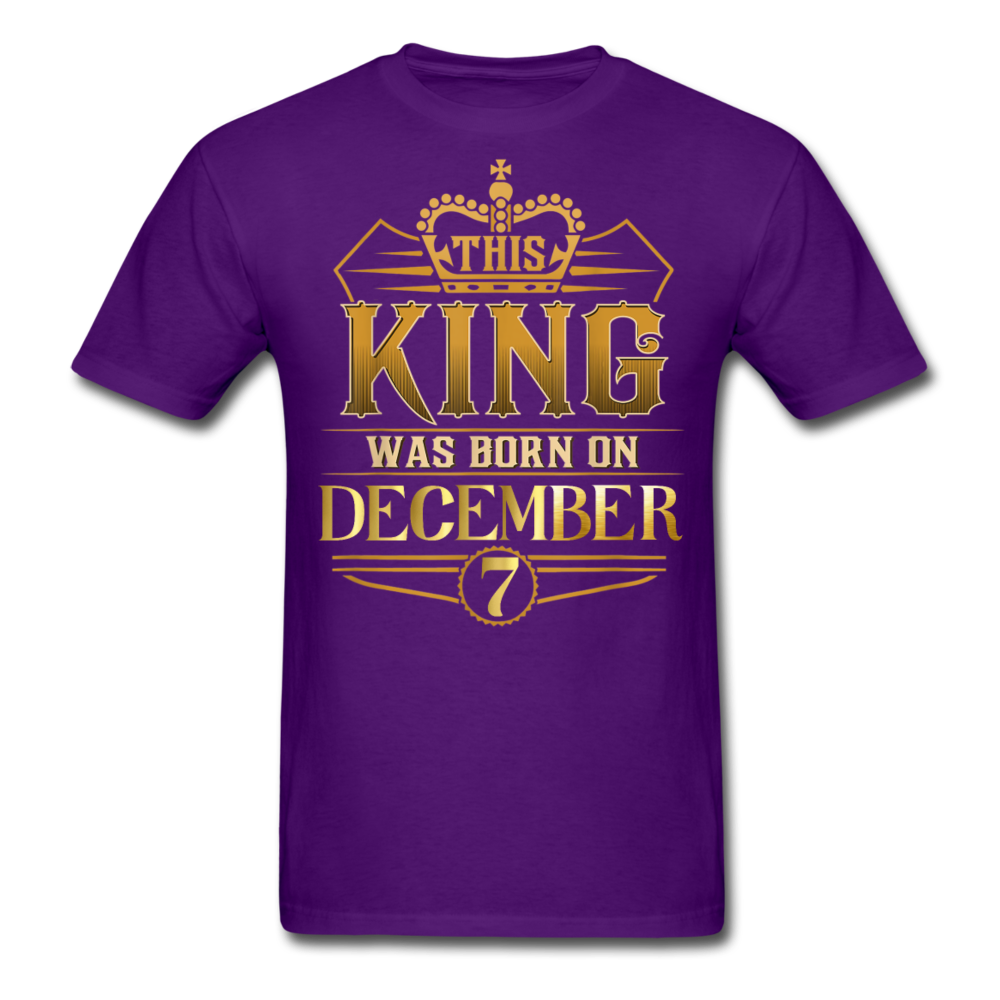 KING 7TH DECEMBER - purple