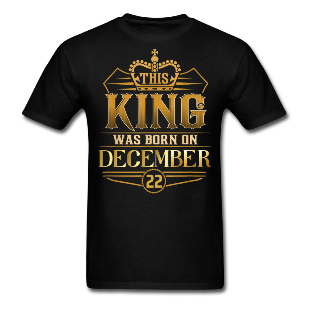 KING 22ND DECEMBER - black