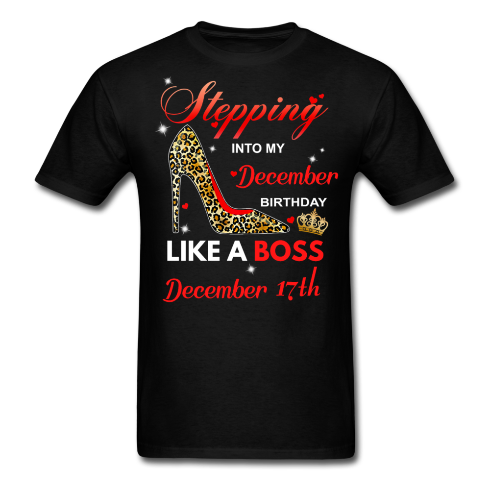 BOSS 17TH DECEMBER UNISEX SHIRT - black