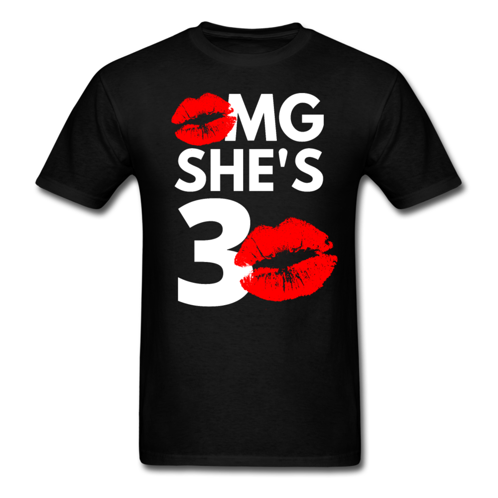 OMG 30 UNISEX SHIRT - black