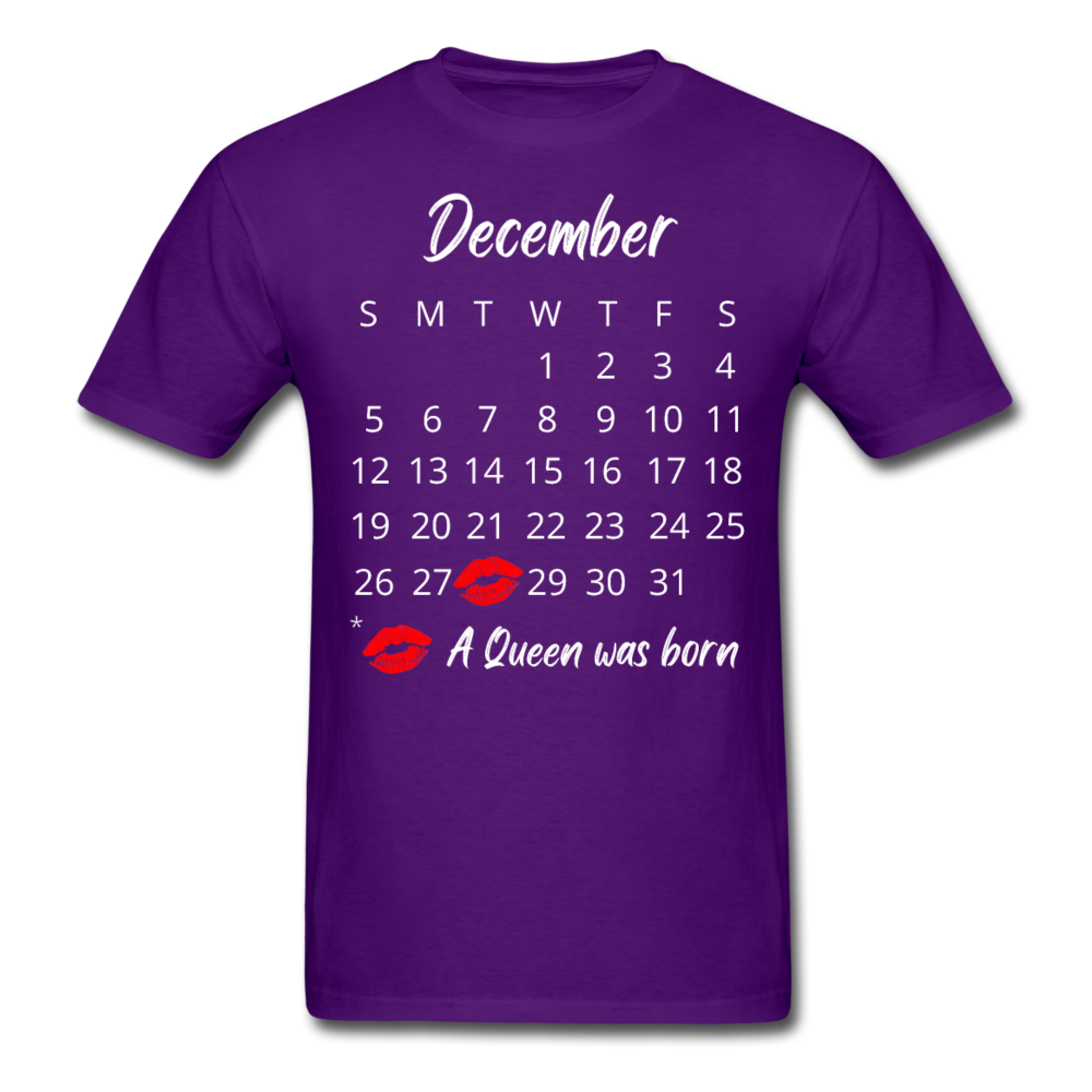 28TH DECEMBER UNISEX SHIRT - purple