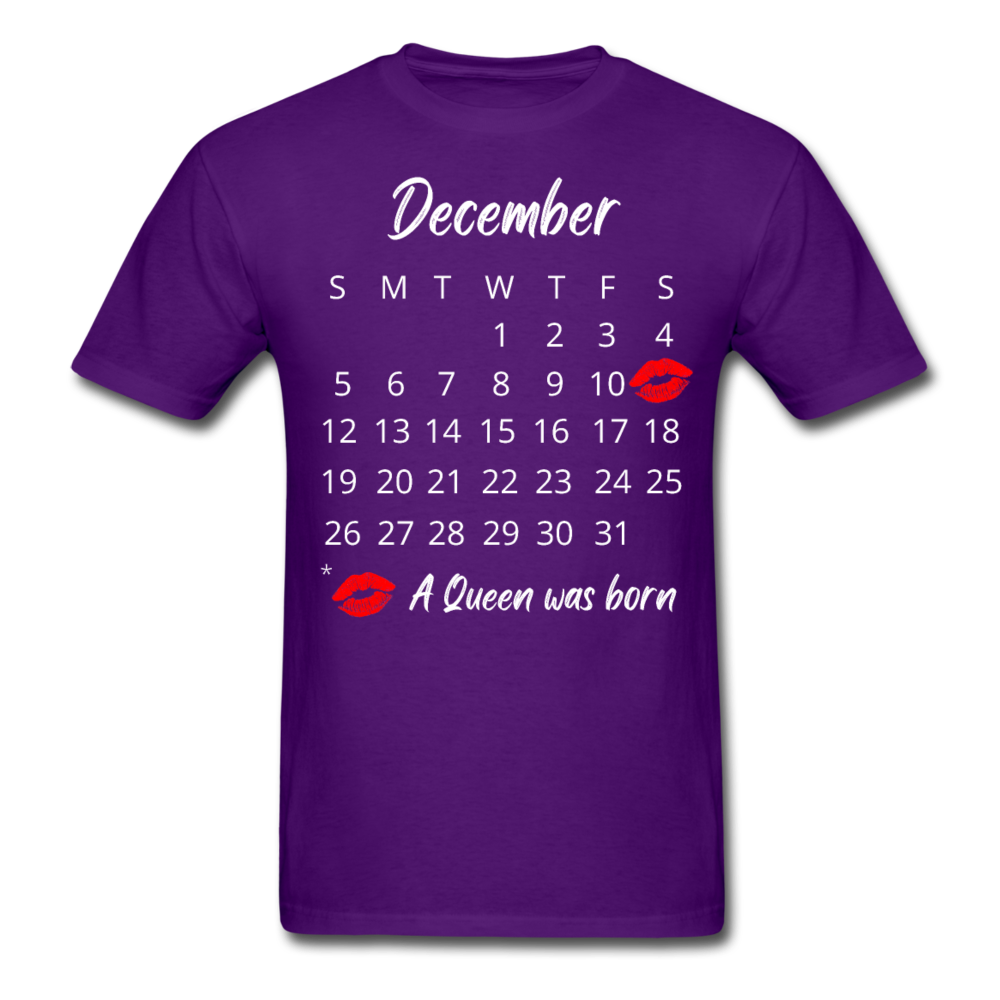 11TH DECEMBER UNISEX SHIRT - purple