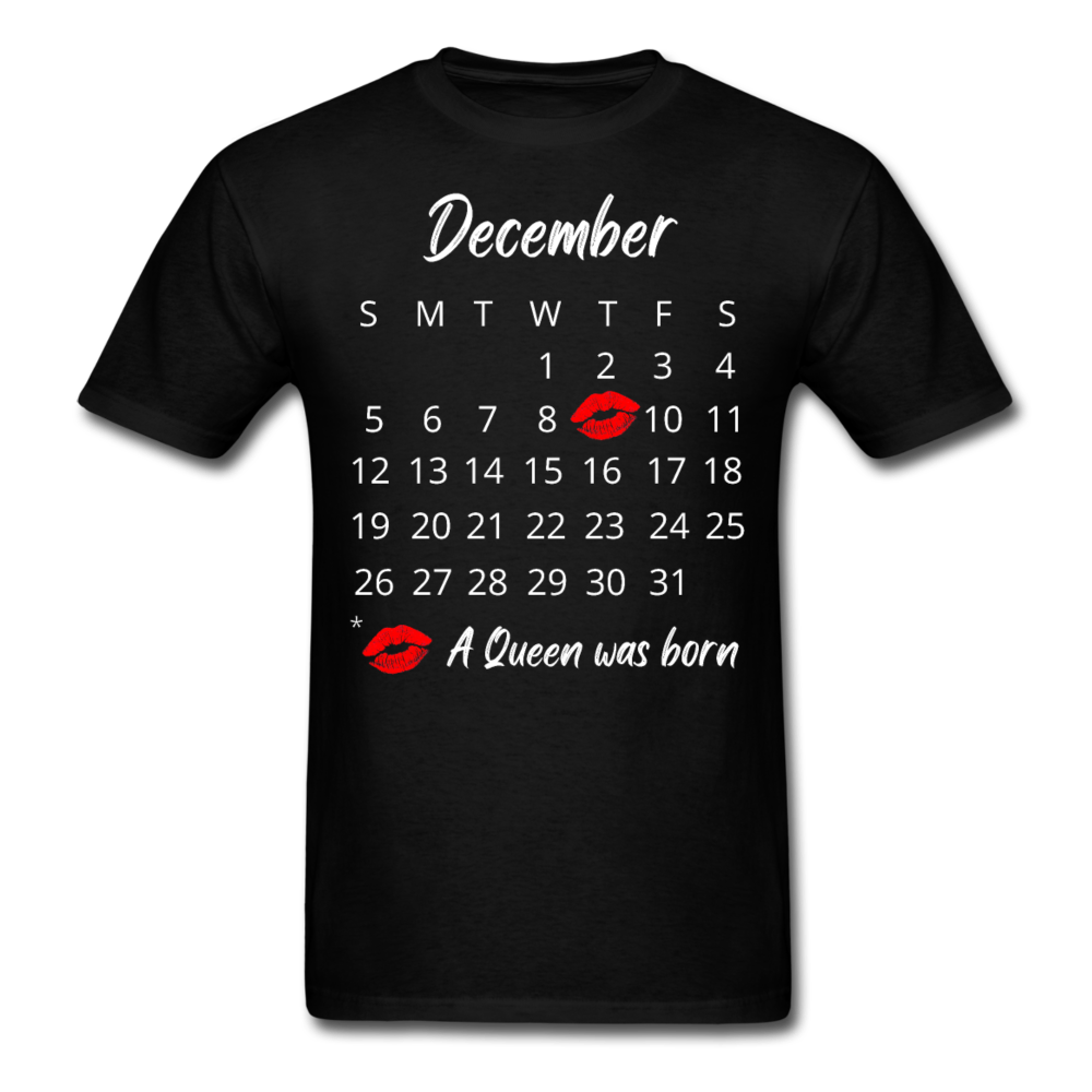 9TH DECEMBER UNISEX SHIRT - black