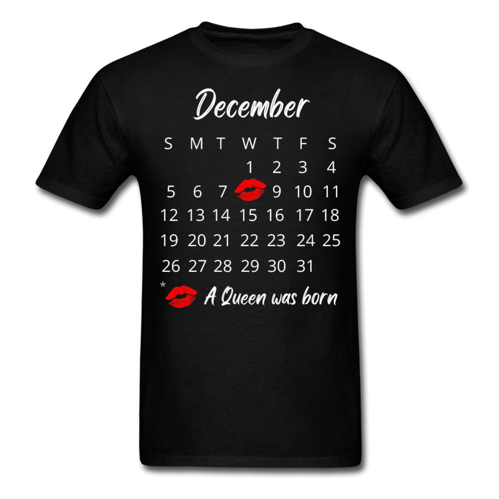 8TH DECEMBER UNISEX SHIRT - black