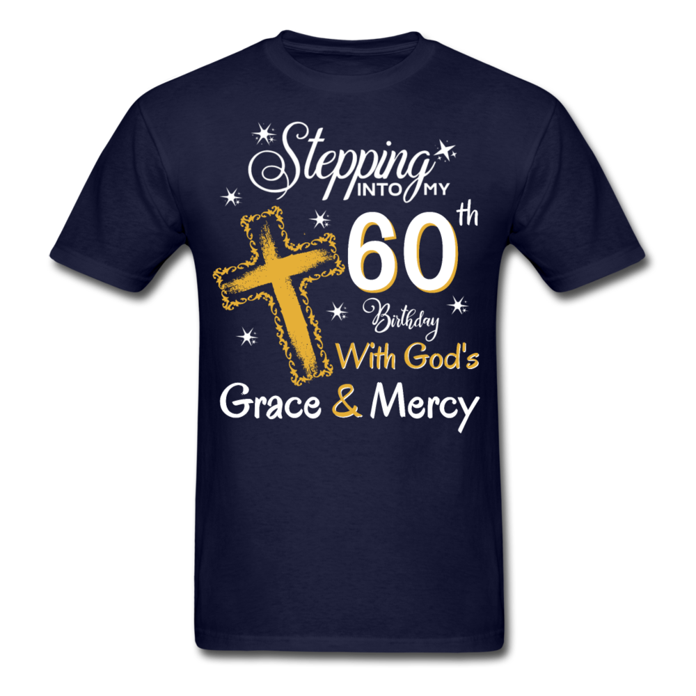 STEP 60 MERCY UNISEX SHIRT - navy