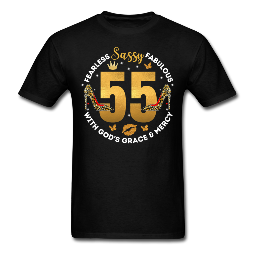 SASSY 55 GRACE UNISEX SHIRT - black