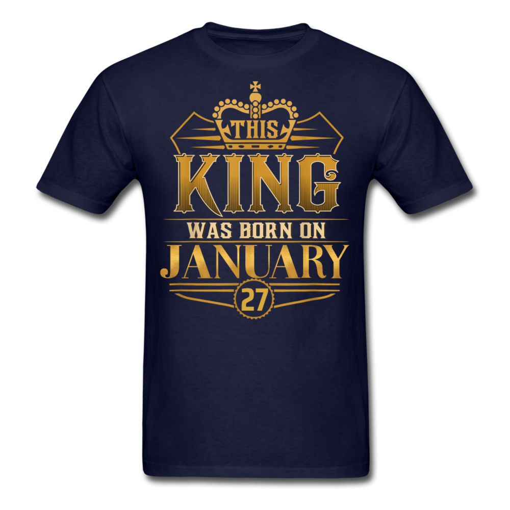 KING 27TH JANUARY SHIRT - navy