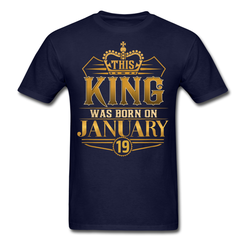 KING 19TH JANUARY SHIRT - navy