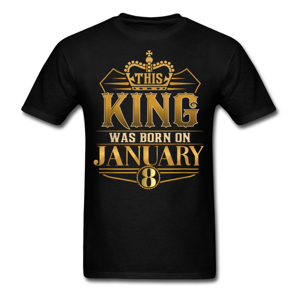 KING 8TH JANUARY SHIRT - black