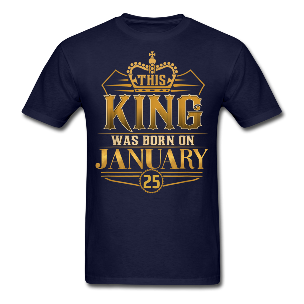 KING 25TH JANUARY SHIRT - navy