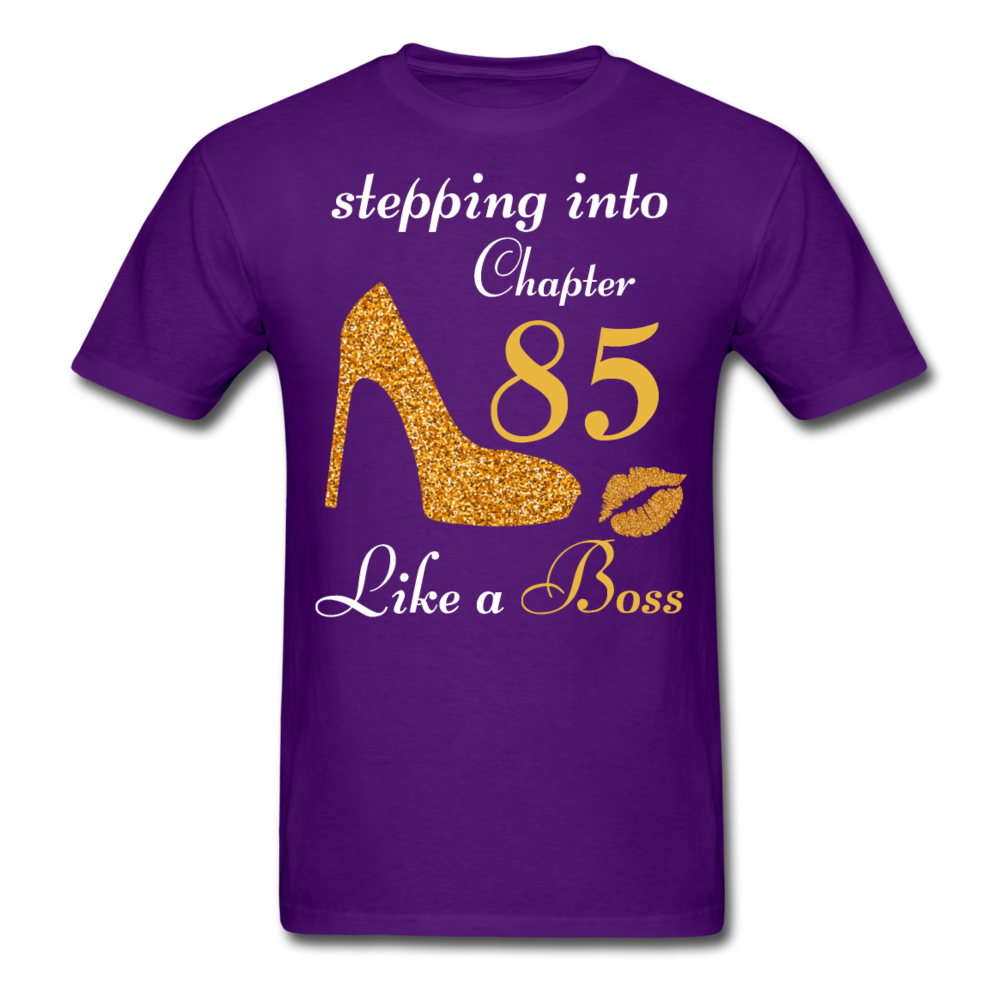 STEPPING CHAPTER 85 UNISEX SHIRT - purple