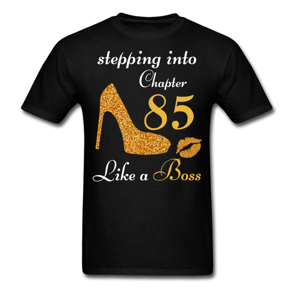 STEPPING CHAPTER 85 UNISEX SHIRT - black