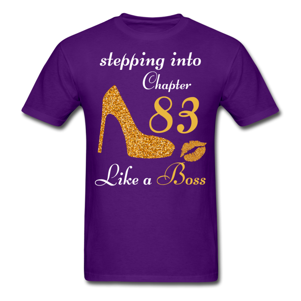 STEPPING CHAPTER 83 UNISEX SHIRT - purple