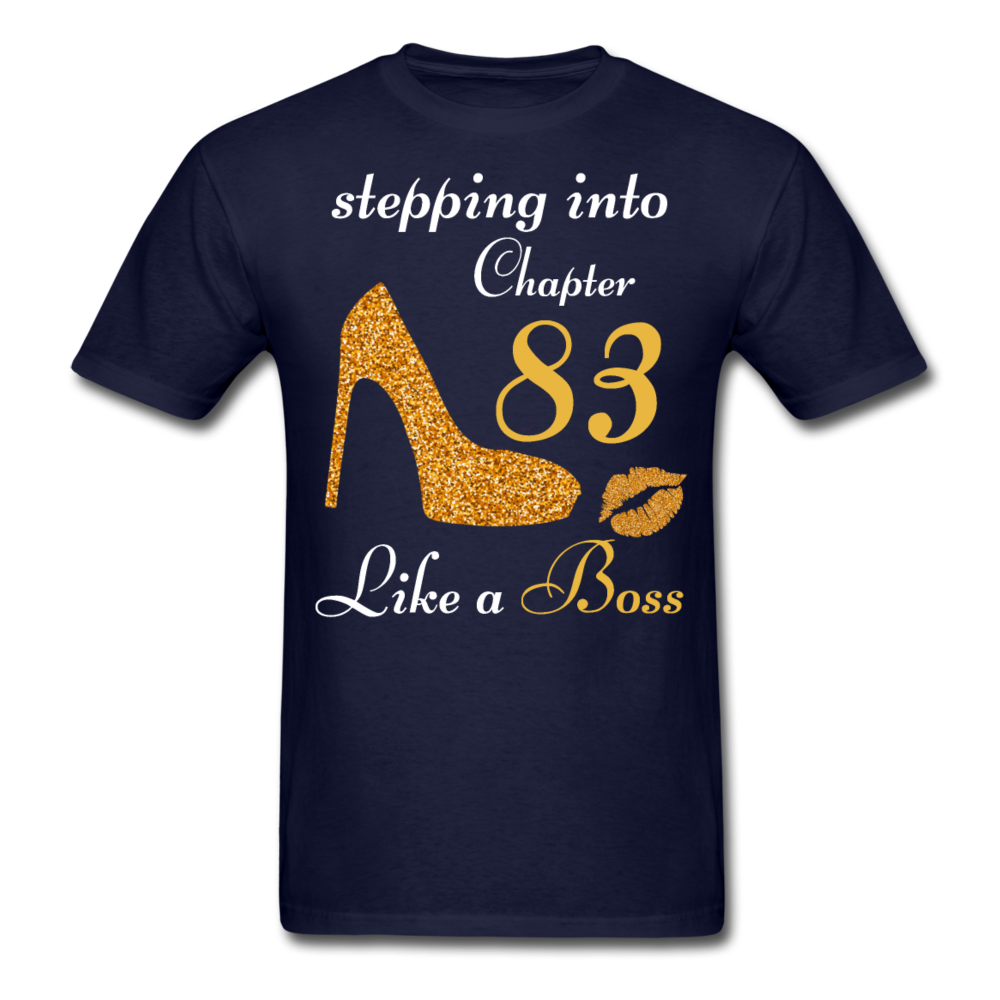 STEPPING CHAPTER 83 UNISEX SHIRT - navy