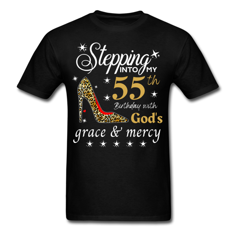 STEPPING 55 GRACE UNISEX SHIRT - black