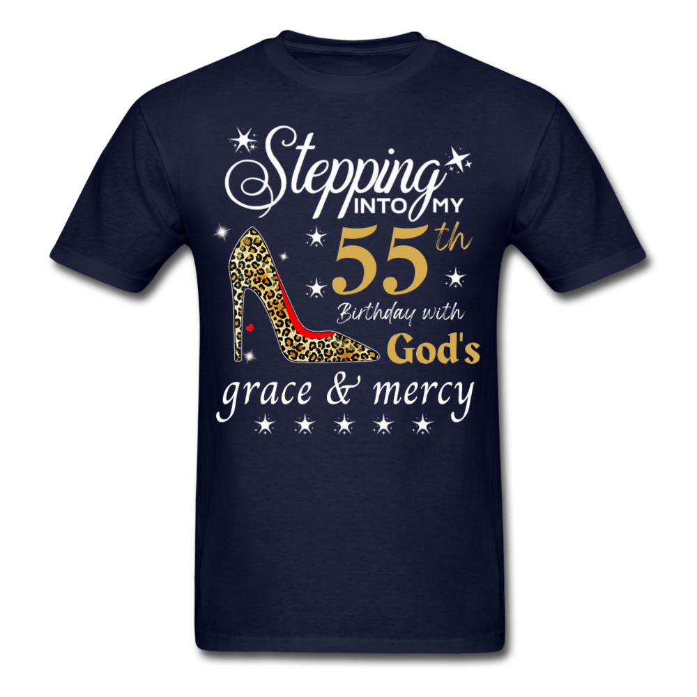 STEPPING 55 GRACE UNISEX SHIRT - navy