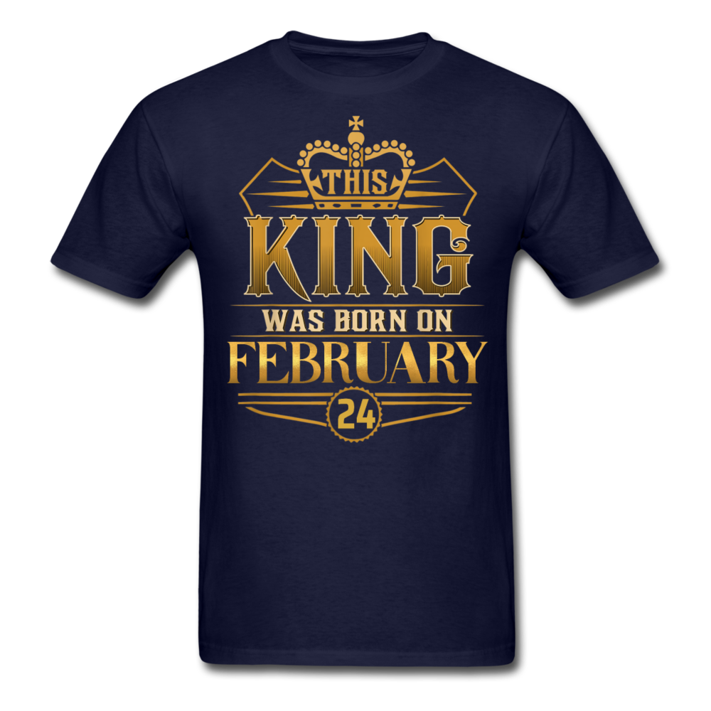 KING 24TH FEBRUARY SHIRT - navy