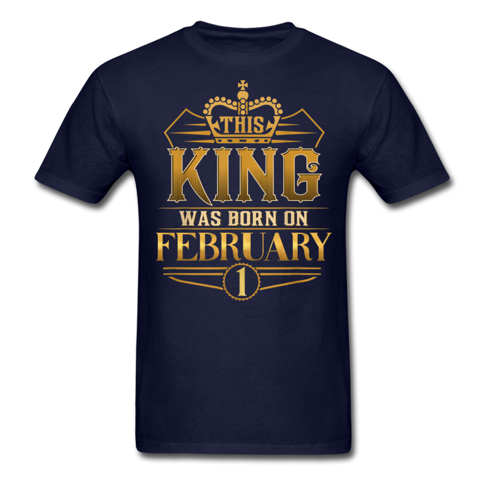 KING 1ST FEBRUARY SHIRT - navy