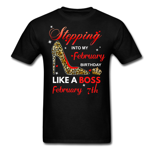 BOSS 7TH FEBRUARY UNISEX SHIRT - black