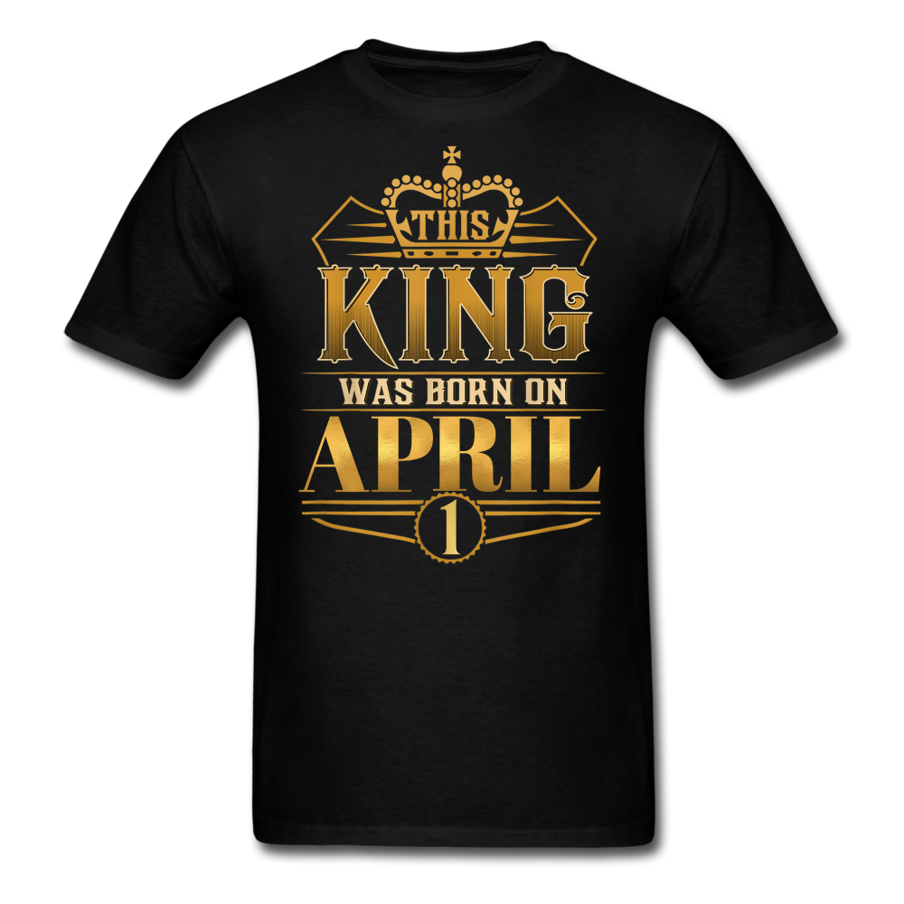 KING 1ST APRIL - black