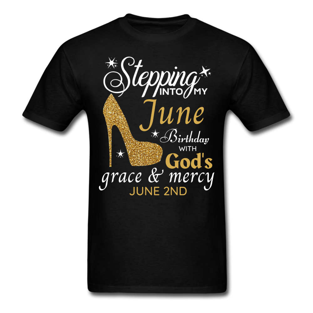 JUNE 2ND GRACE UNISEX SHIRT - black