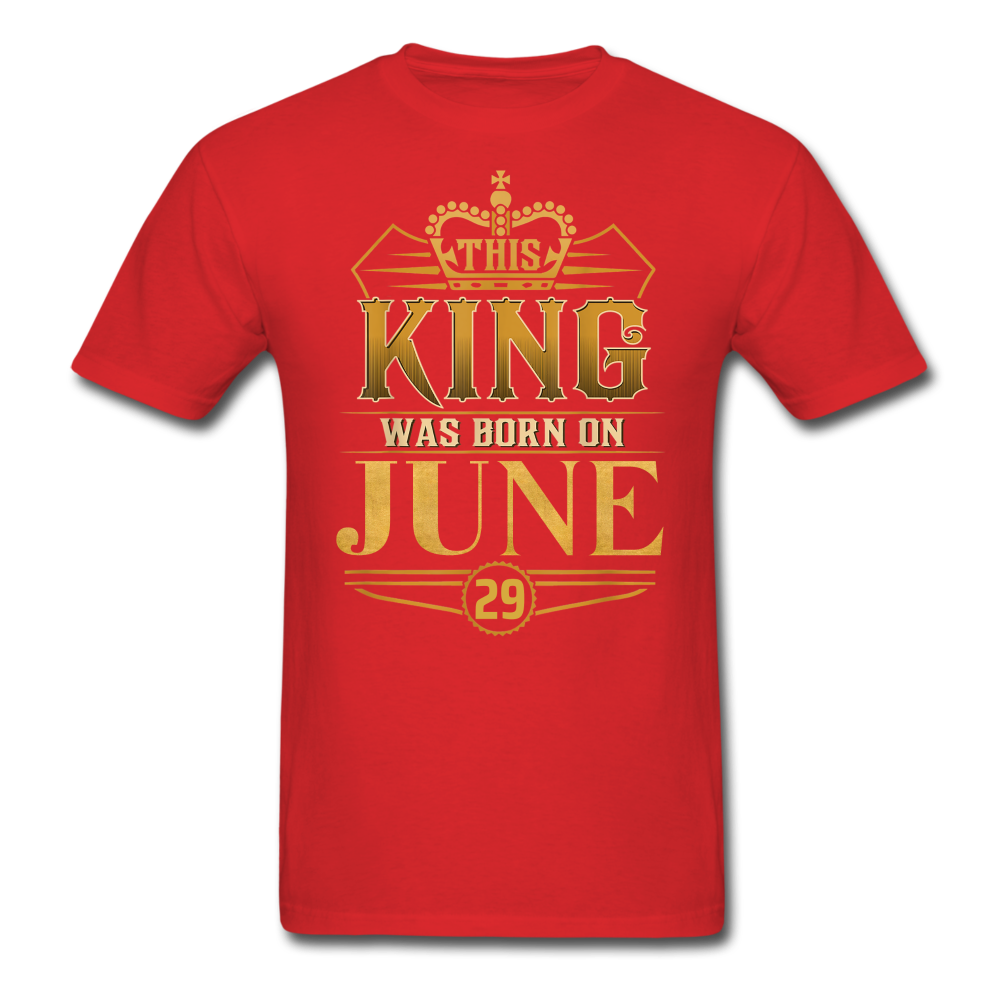 KING 29TH JUNE - red