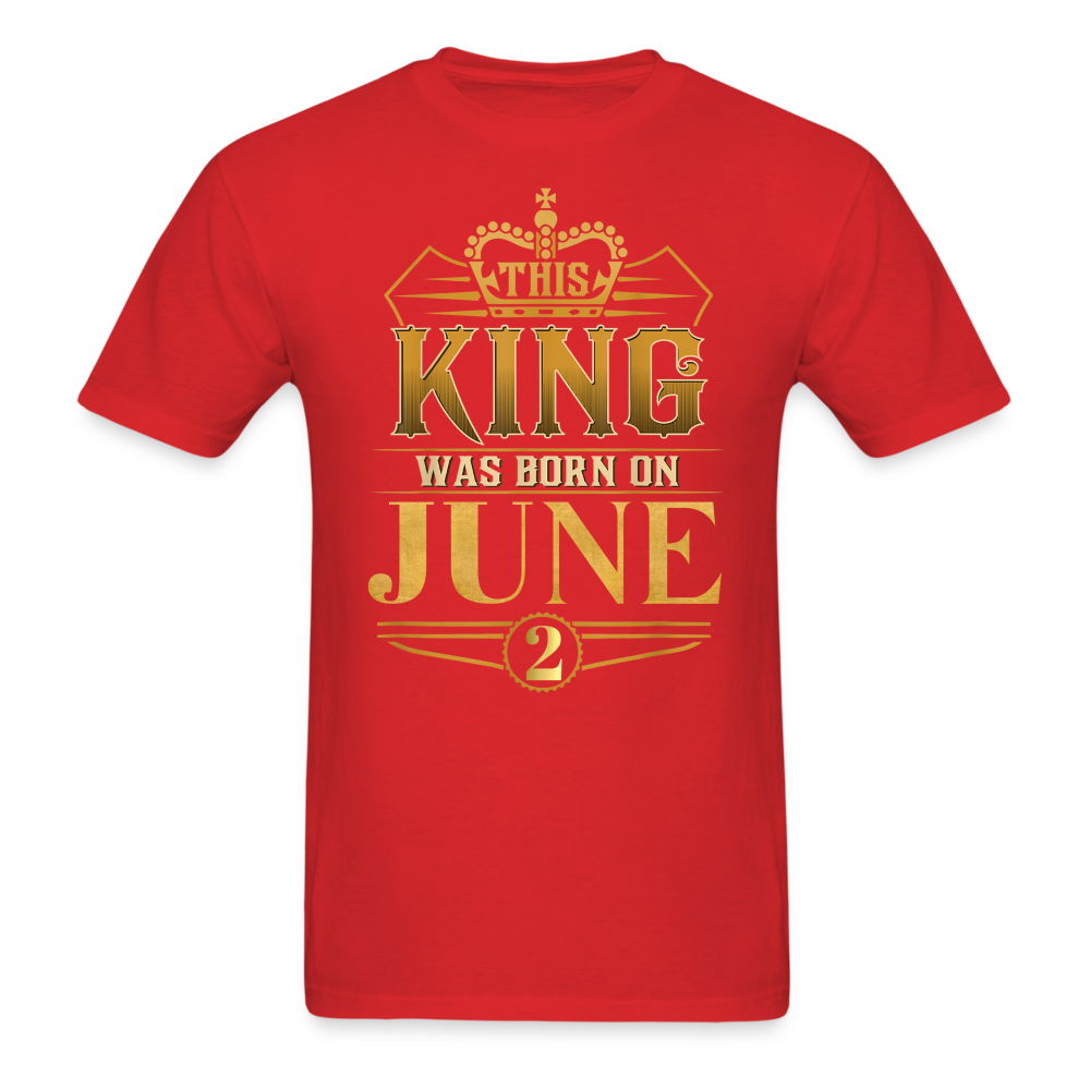 KING 2ND JUNE - red
