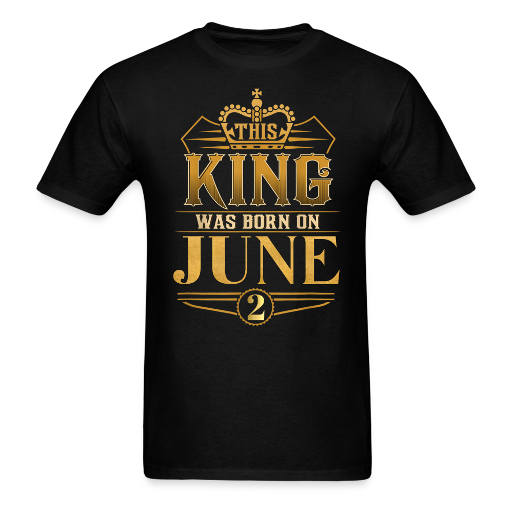 KING 2ND JUNE - black