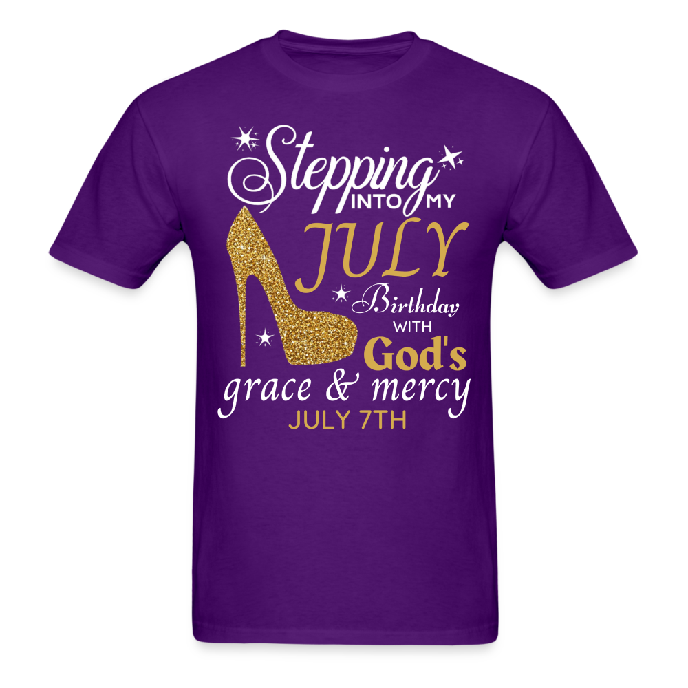 JULY 7TH GRACE UNISEX SHIRT - purple