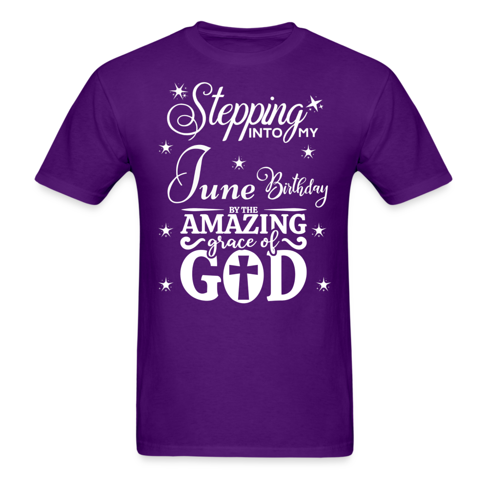 STEP JUNE BIRTHDAY GRACE SHIRT - purple