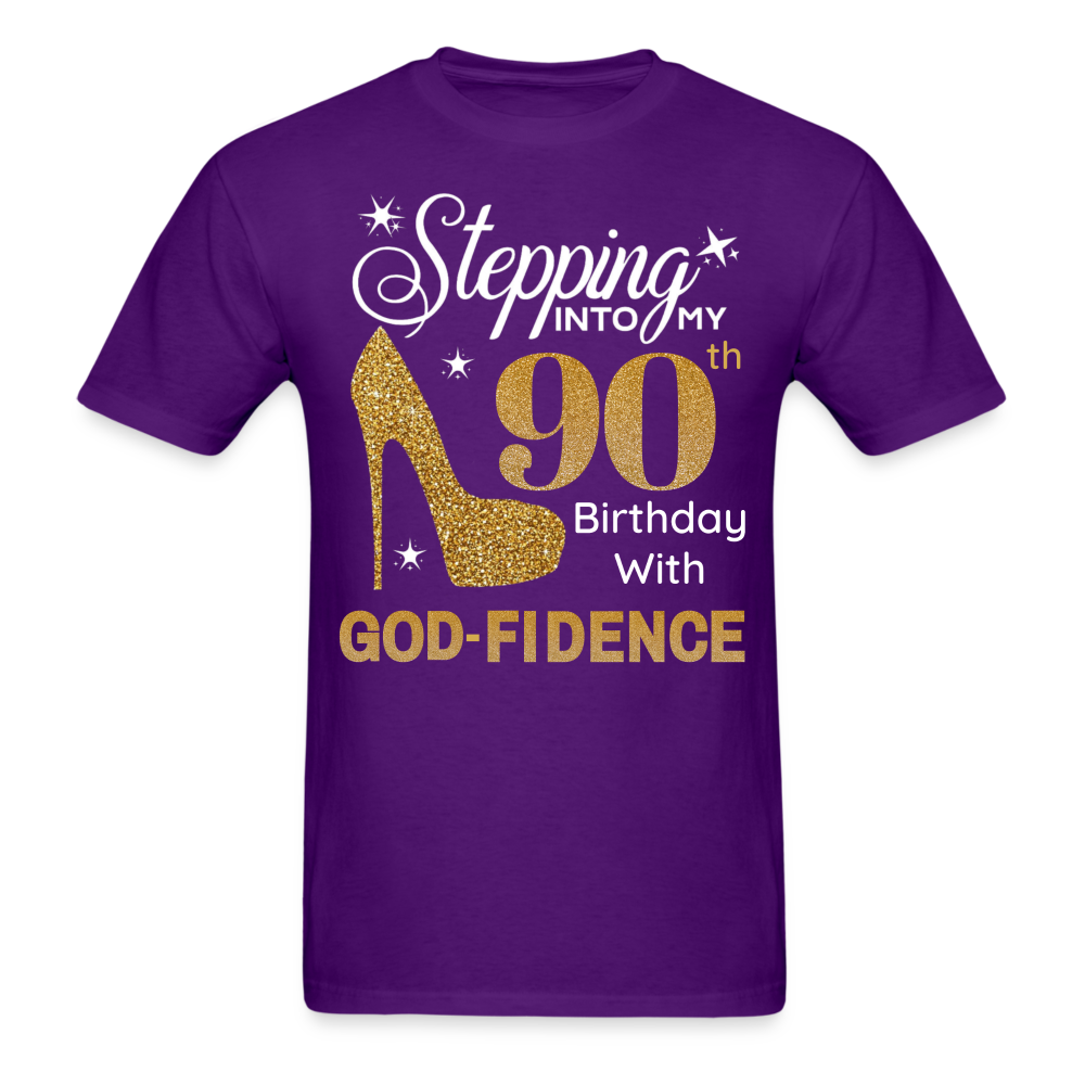 90 GODFIDENCE SHIRT - purple