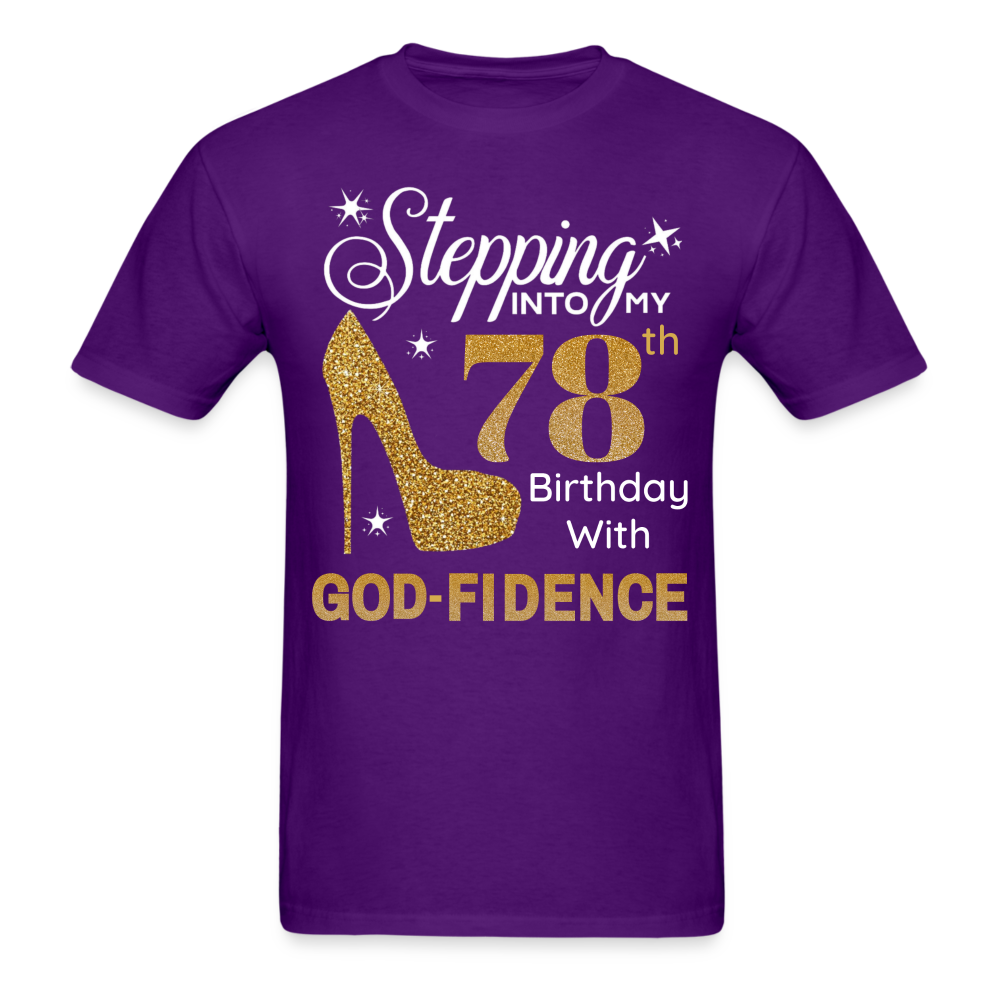 78 GODFIDENCE SHIRT - purple
