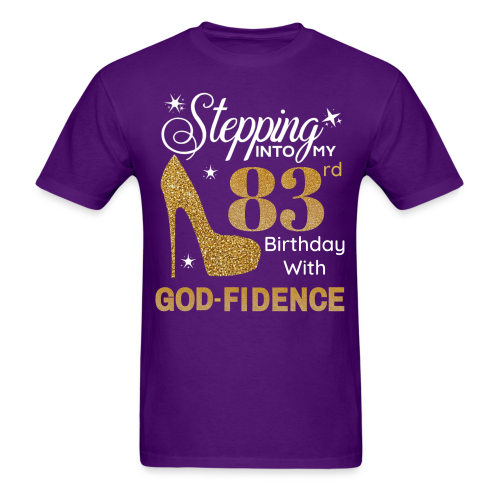 83 GODFIDENCE SHIRT - purple