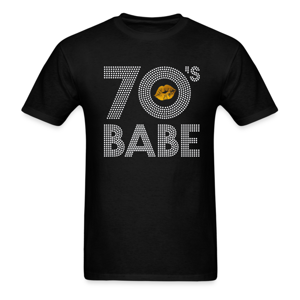 BABE 70S UNISEX SHIRT - black