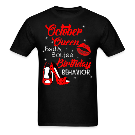 OCTOBER BAD & BOUJEE UNISEX SHIRT - black