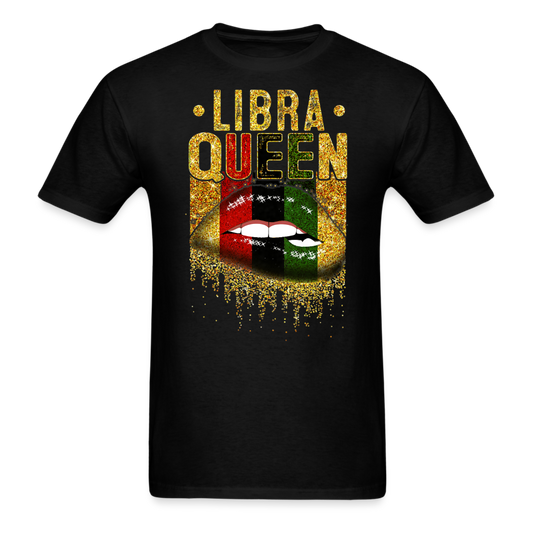 LIBRA COLOURED LIPS UNISEX SHIRT - black