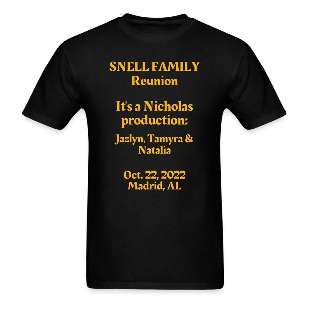 SNELL FAMILY - NICHOLAS - black