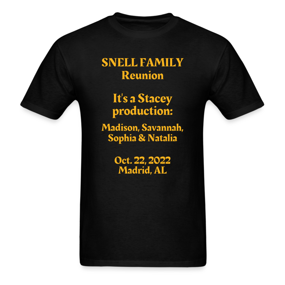 SNELL FAMILY - STACEY - black
