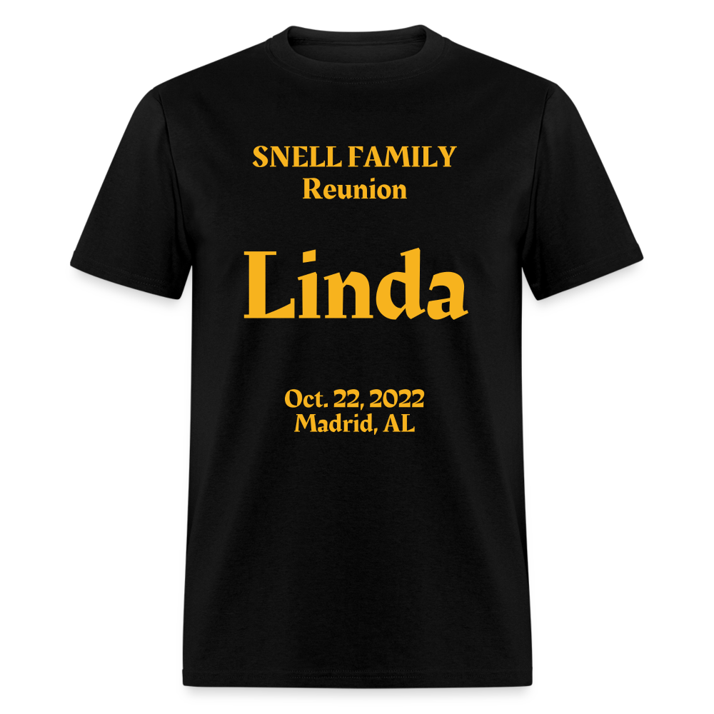 LINDA SNELL FAMILY FRONT BACK - black
