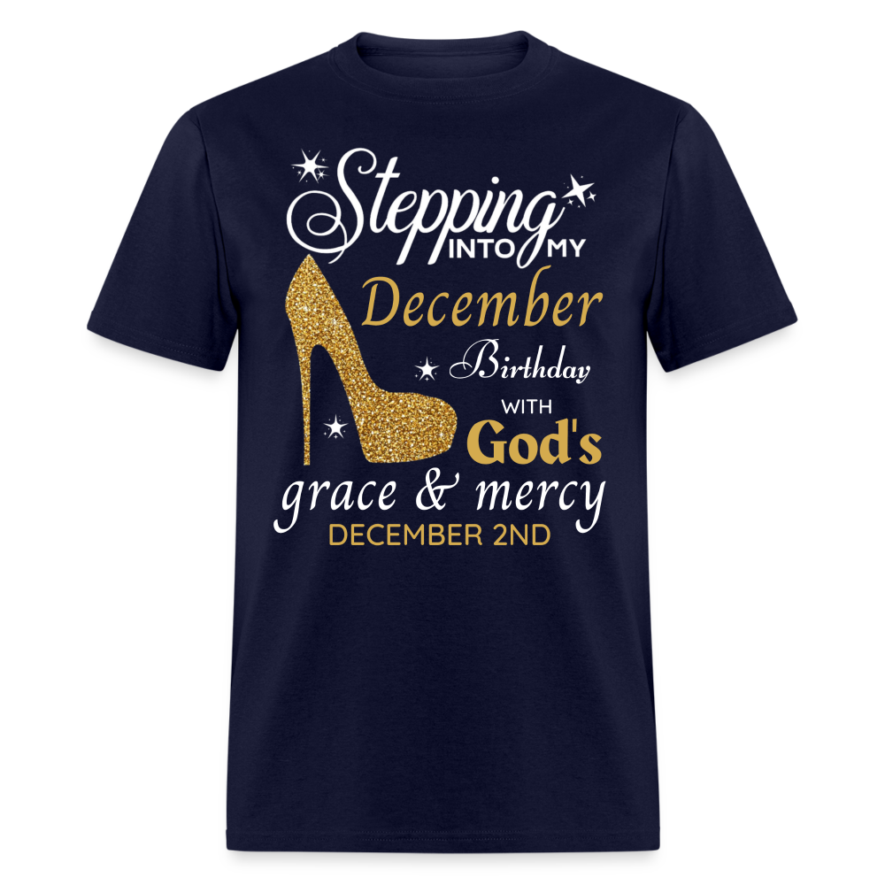 DECEMBER 2ND GRACE SHIRT - navy