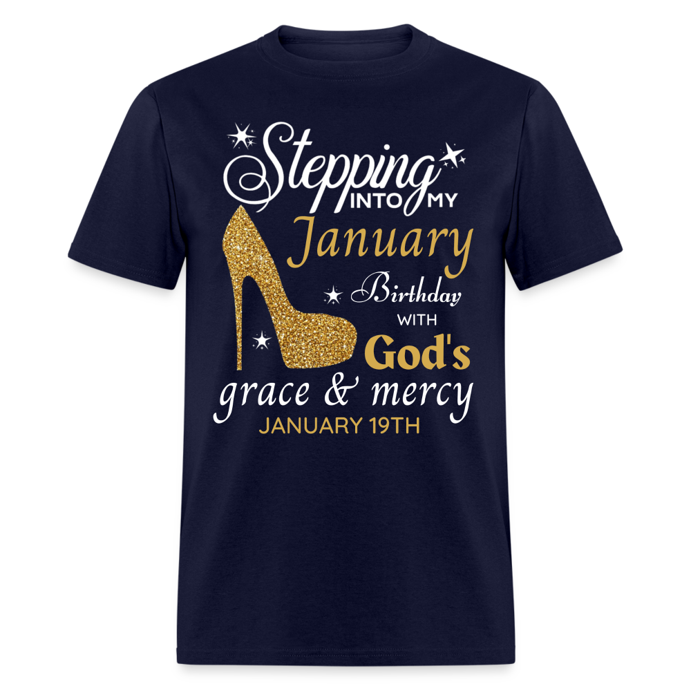 JANUARY 19TH GRACE SHIRT - navy