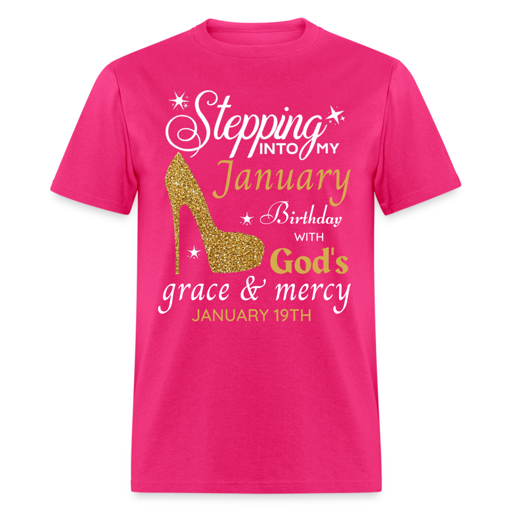 JANUARY 19TH GRACE SHIRT - fuchsia