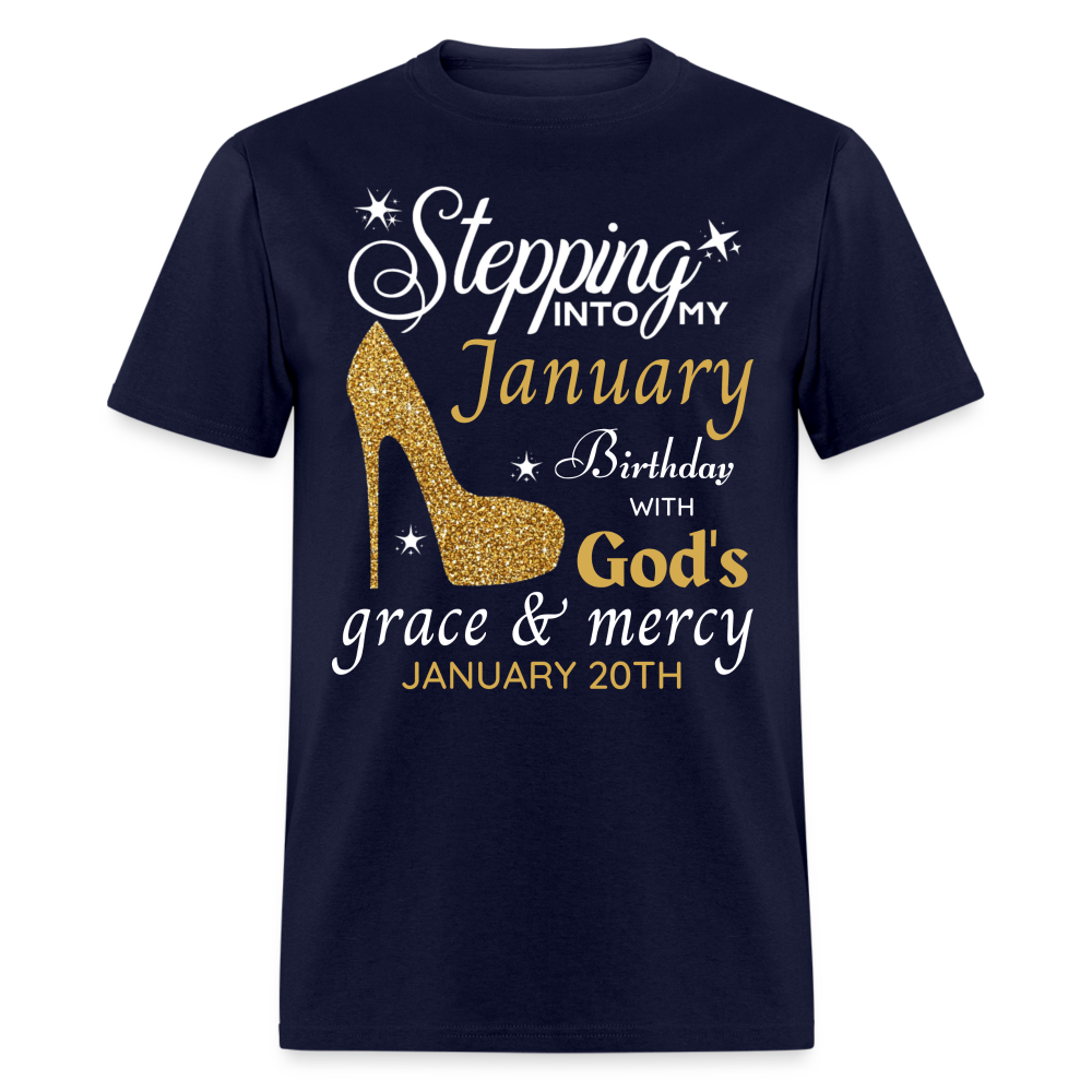 JANUARY 20TH GRACE SHIRT - navy