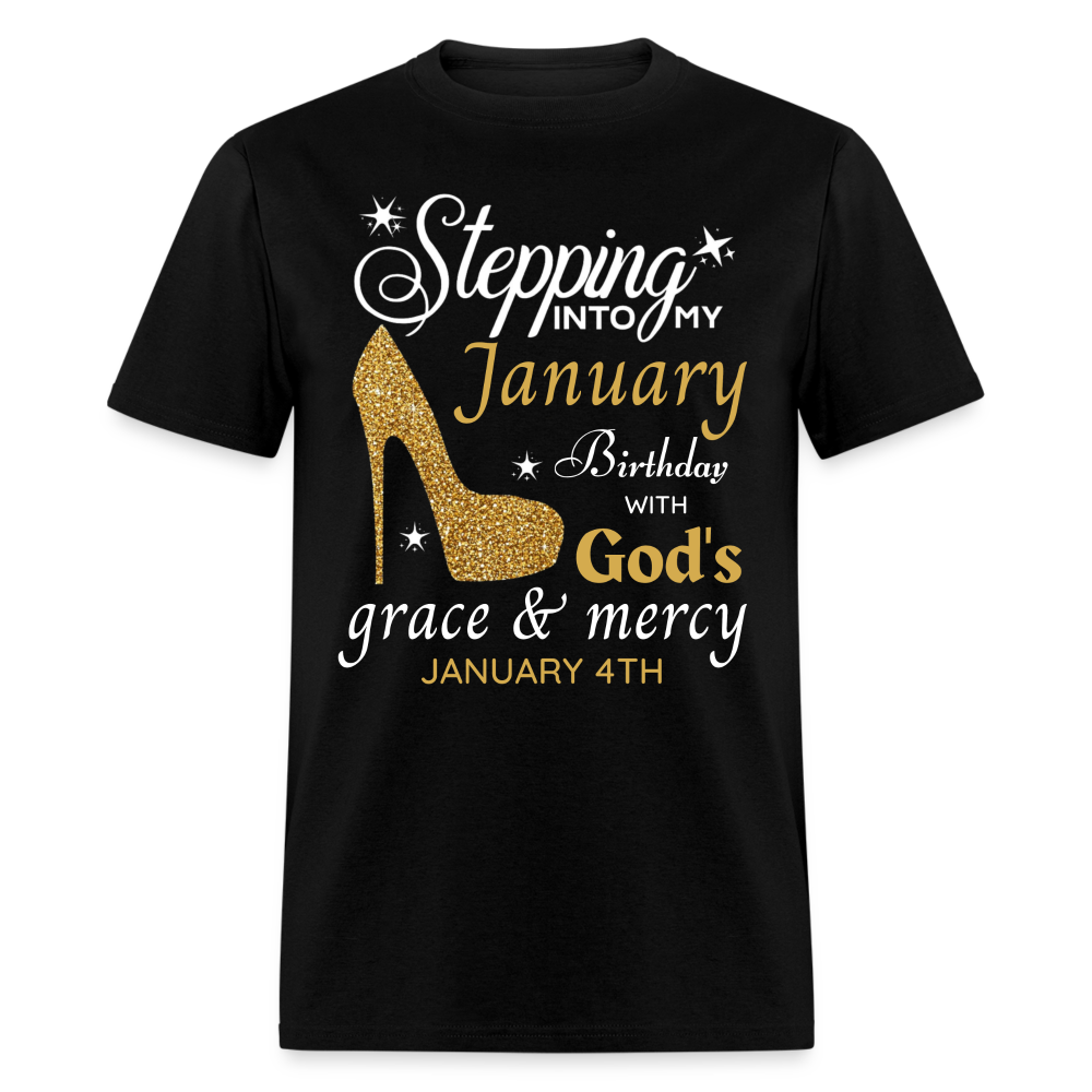 JANUARY 4TH GRACE SHIRT - black