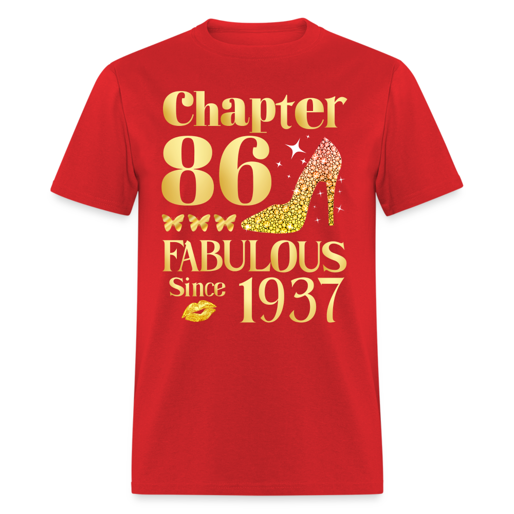 CHAPTER 86-1937 SHIRT - red