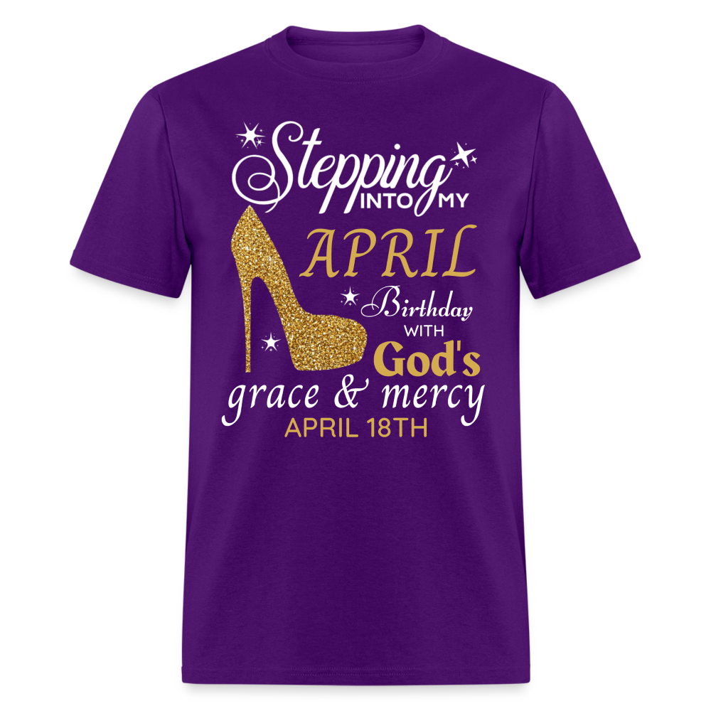 APRIL 18TH GRACE SHIRT - purple